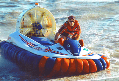 Hovercraft - air boat vehicle